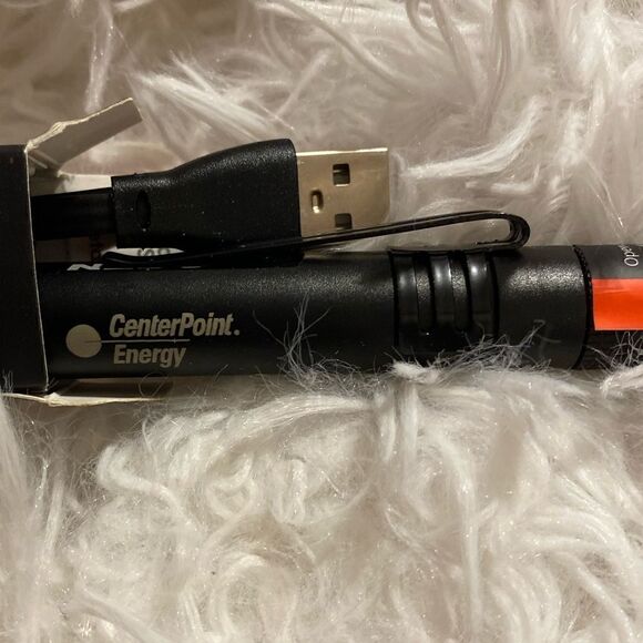 *NWT* NEBO Inspector RC IP67 Flashlight with Centerpoint Energy Logo - Picture 5 of 6